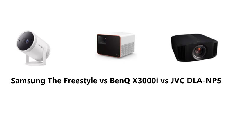 Samsung The Freestyle vs BenQ X3000i vs JVC DLA-NP5