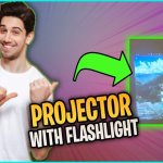 Flashlight Video Projector Guide and Demonstration