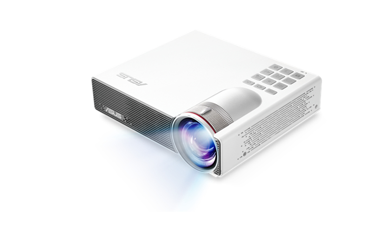 Flashlight video projector