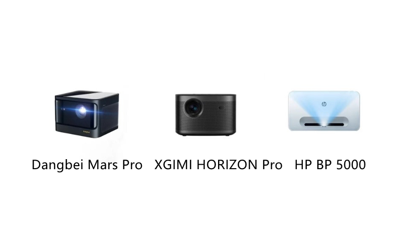 Dangbei Mars Pro vs XGIMI HORIZON Pro vs HP BP 5000