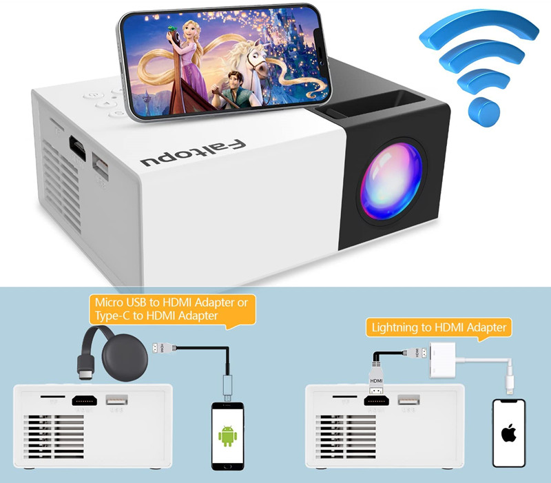 How to Connect Faltopu Projector to Phone? 