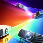 Epson CH-LS series 3LCD laser projectors with coloured light beams